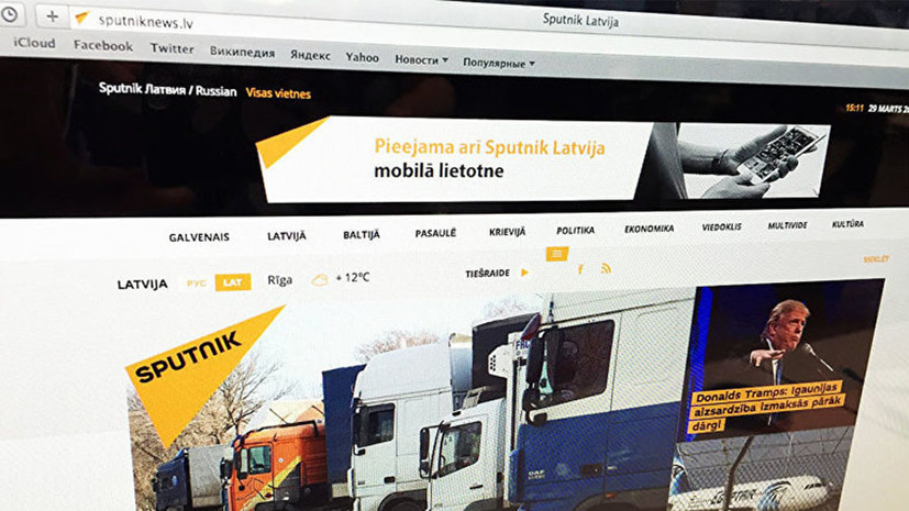 Шеф-редактор Sputnik Латвия был задержан полицией в Риге