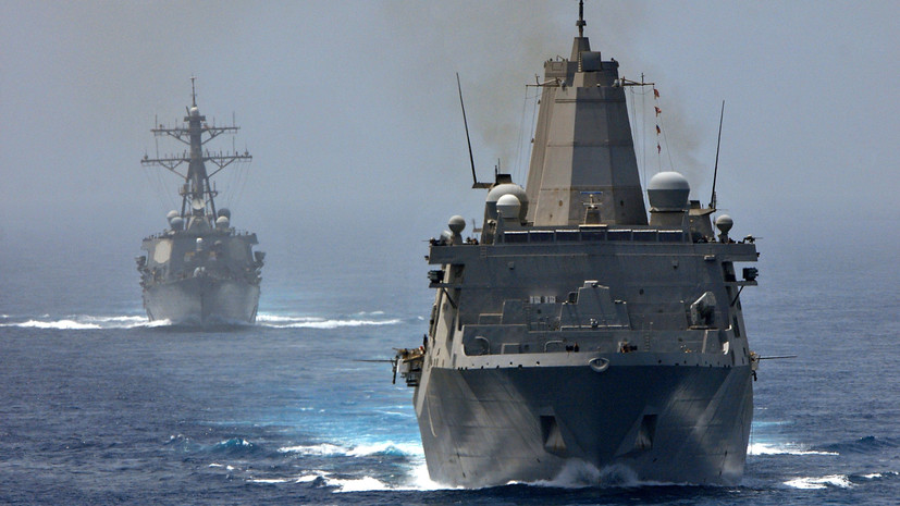 Пентагон заявил о готовности ответить на угрозу Ирана перекрыть Ормузский пролив