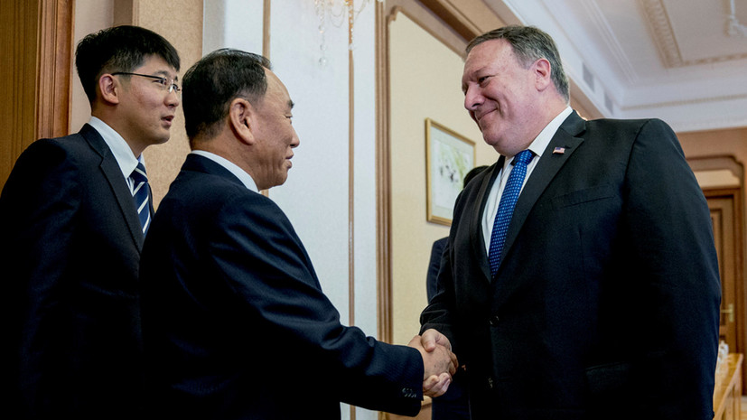 Помпео прибыл в Пхеньян для обсуждения дальнейшего процесса денуклеаризации КНДР