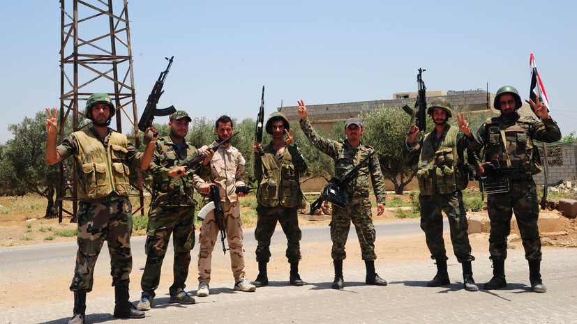 Сирийская армия взяла под контроль главный пограничный переход с Иорданией