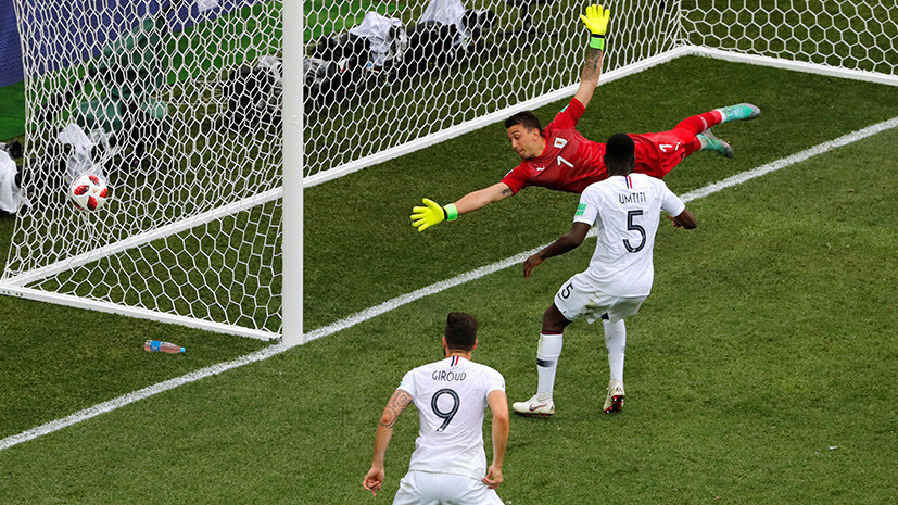 Франция впервые за 33 года забила гол в матче с Уругваем 