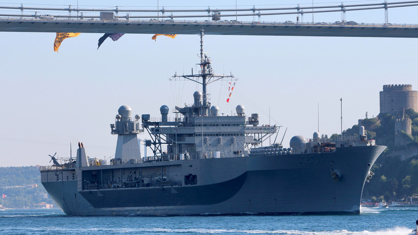 Два корабля ВМС США вошли в Чёрное море для участия в учениях с Украиной
