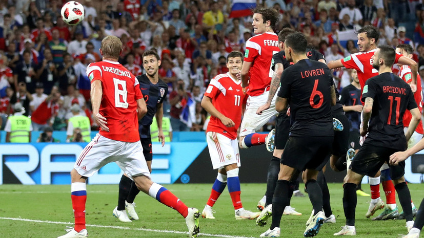 Федун заявил, что сборной Хорватии повезло в матче 1/4 финала ЧМ-2018 с Россией