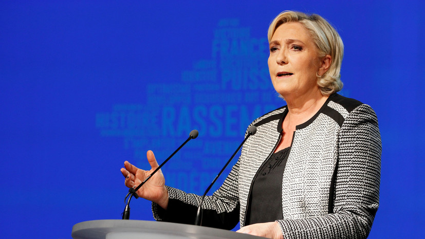 Ле Пен назвала лишение её партии госфинансирования нападением на демократию