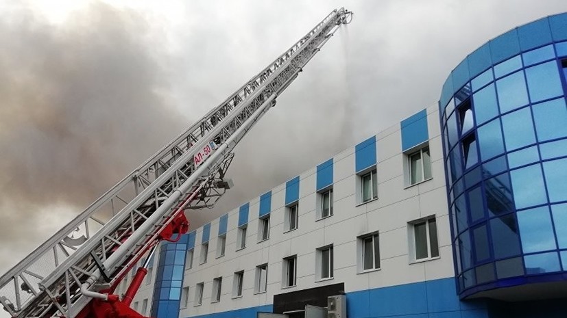Пожар в цехе Иркутского авиазавода ликвидирован