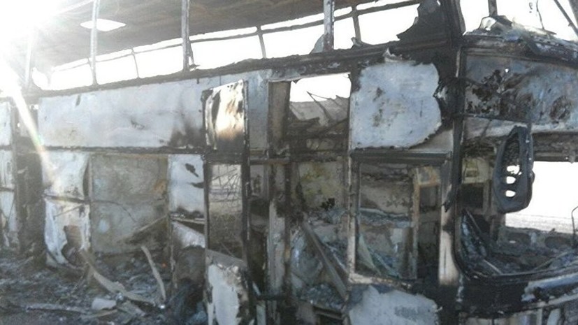 Дело о гибели 52 человек в сгоревшем автобусе в Казахстане передали в суд