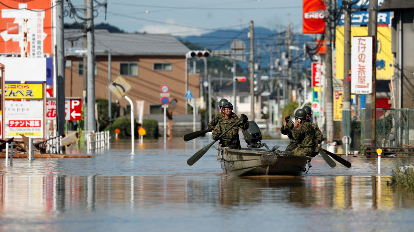 Число погибших из-за ливней в Японии возросло до 126 человек