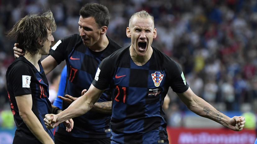 Вида попал в стартовый состав сборной Хорватии на матч 1/2 финала ЧМ-2018 с Англией