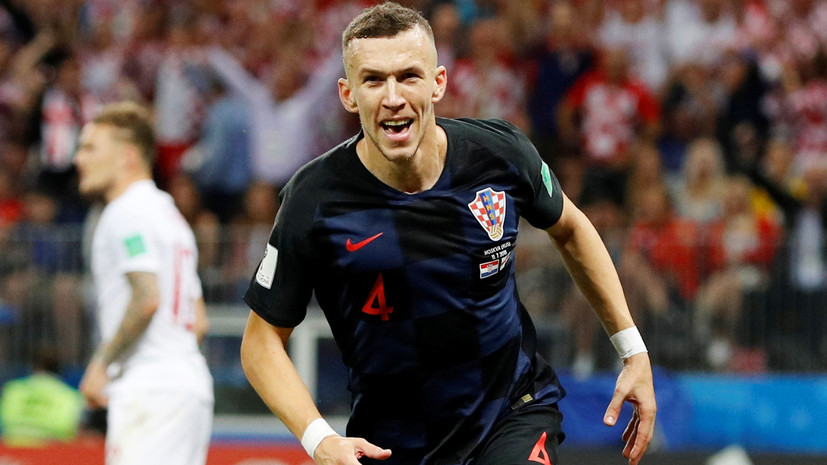 Перишич сравнял счёт в полуфинальном матче ЧМ-2018 Хорватия — Англия