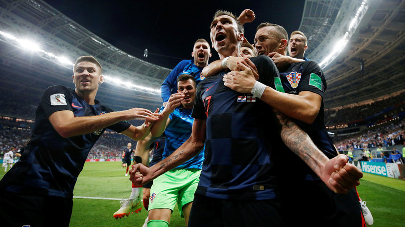 Историческое достижение: Хорватия обыграла Англию и впервые вышла в финал ЧМ по футболу