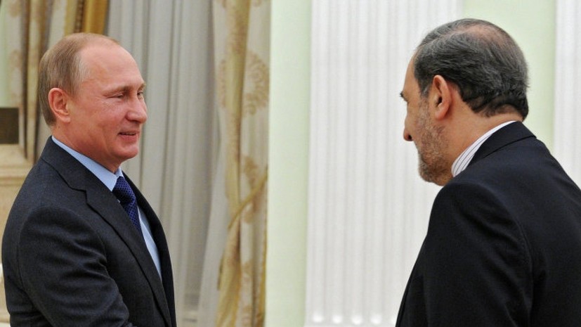 Путин встретился с советником верховного лидера Ирана