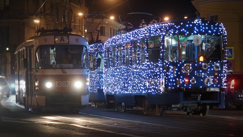 В Москве запустят праздничный трамвай в честь Дня московского транспорта