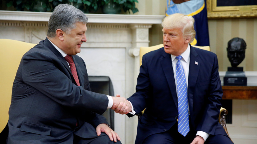 Порошенко рассказал о поручениях Трампа по сотрудничеству с Украиной