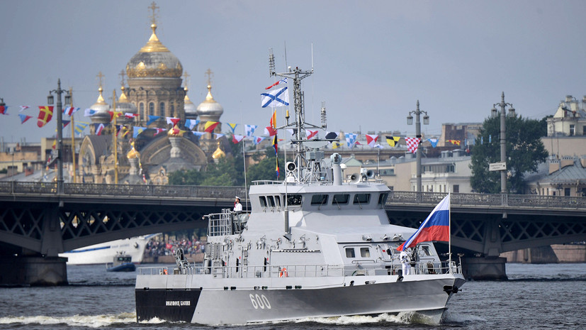 В Петербурге проведут четыре репетиции Главного военно-морского парада