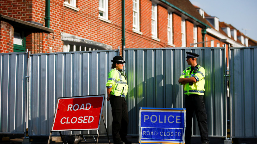 Полиция Британии предрекла «очень долгое» расследование инцидентов в Солсбери и Эймсбери