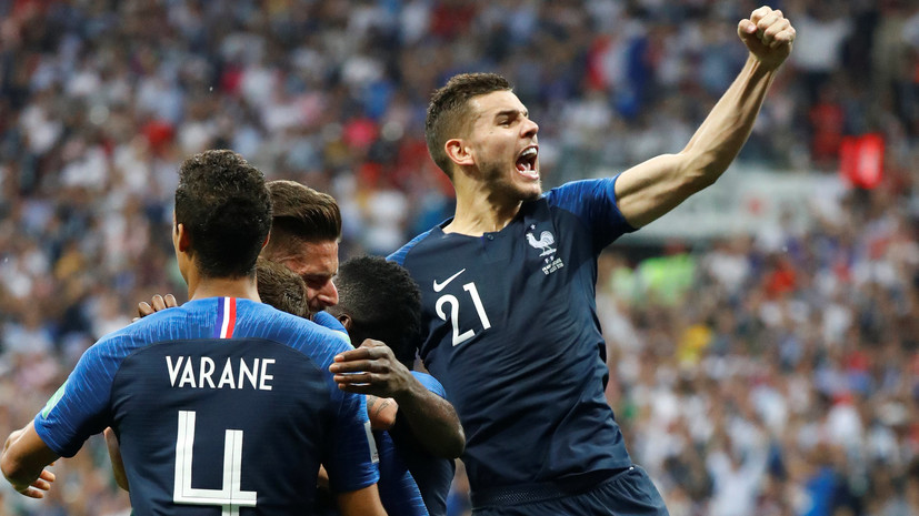 Франция обыграла Хорватию и стала победителем ЧМ-2018 по футболу