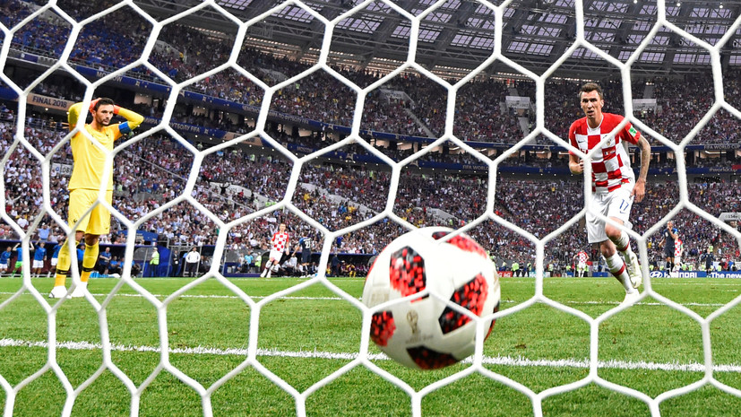 Впервые с 1966 года в финале чемпионата мира по футболу забиты шесть мячей