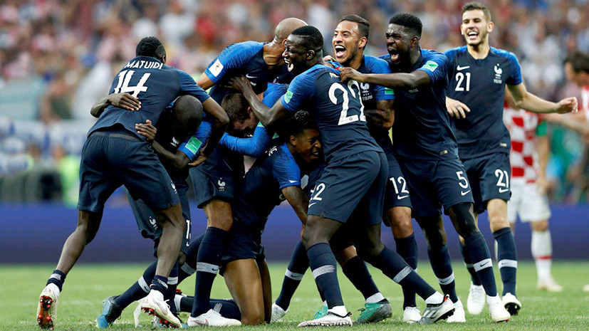 Передачи Гризманна, автогол Манджукича и удар Мбаппе: Франция во второй раз в истории стала чемпионом мира по футболу