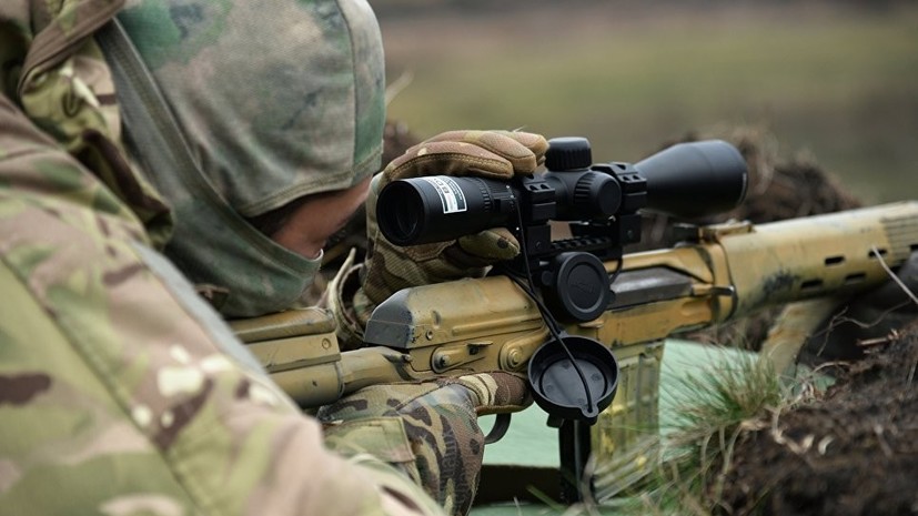 В ЛНР заявили о наращивании ВСУ группировки снайперов в Донбассе