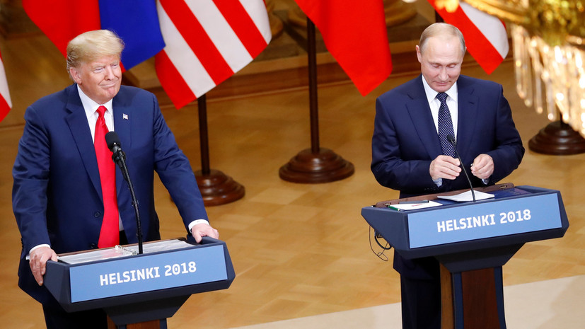 Путин назвал успешными переговоры с Трампом