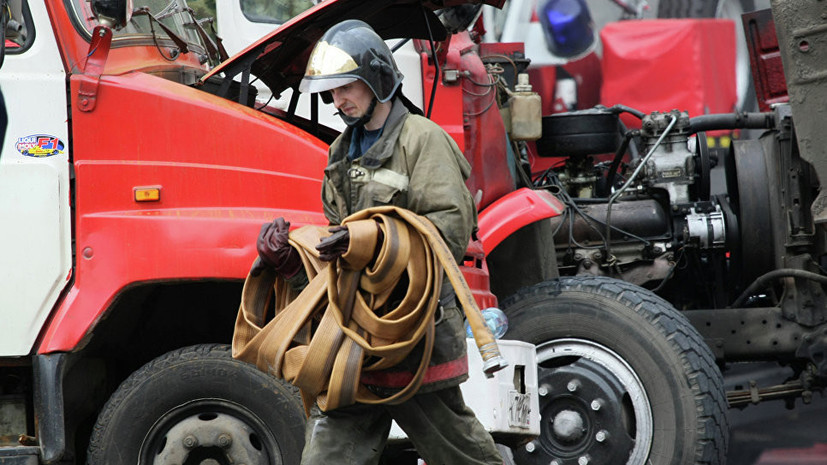 В Солнечногорске ликвидирован пожар в закрытом ТЦ