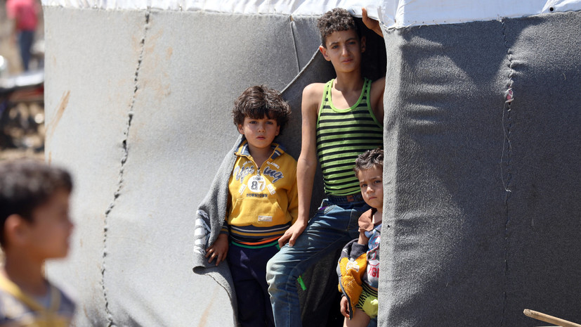 Минобороны: центр приёма, распределения и размещения беженцев создан в Сирии