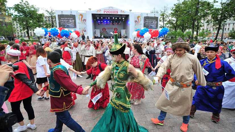 Фестиваль «Многонациональная Россия» пройдёт 4 августа в Москве