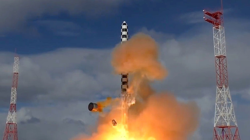 Завершились бросковые испытания ракеты «Сармат»