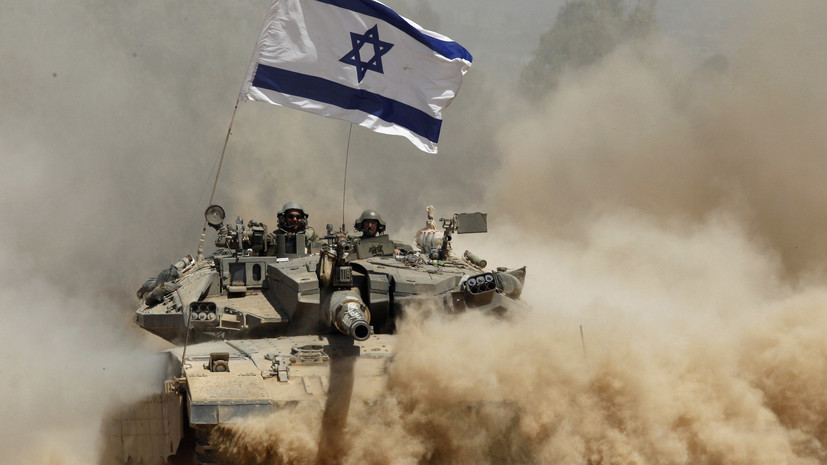 Израильский танк атаковал позиции ХАМАС в секторе Газа