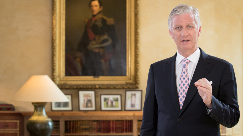 Король Бельгии в обращении к нации поставил в пример успех сборной страны на ЧМ-2018 по футболу