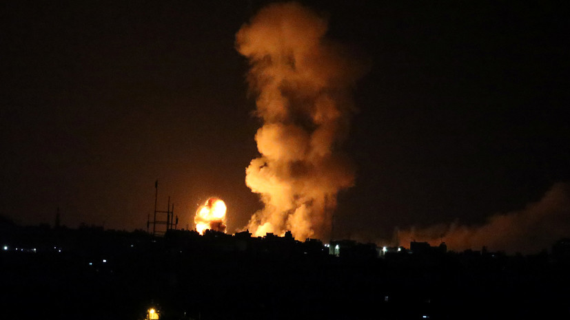 Армия Израиля заявила о перехвате двух выпущенных из сектора Газа ракет