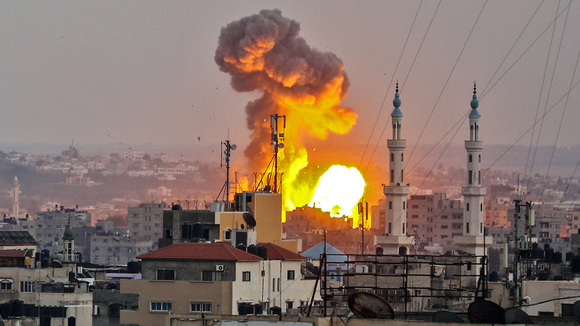 «На краю пропасти»: Израиль нанёс авиаудары по объектам ХАМАС после гибели военнослужащего ЦАХАЛ