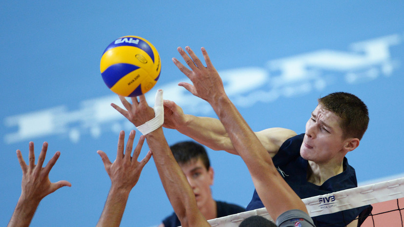 Мужская сборная России по волейболу вышла в финал молодёжного чемпионата Европы
