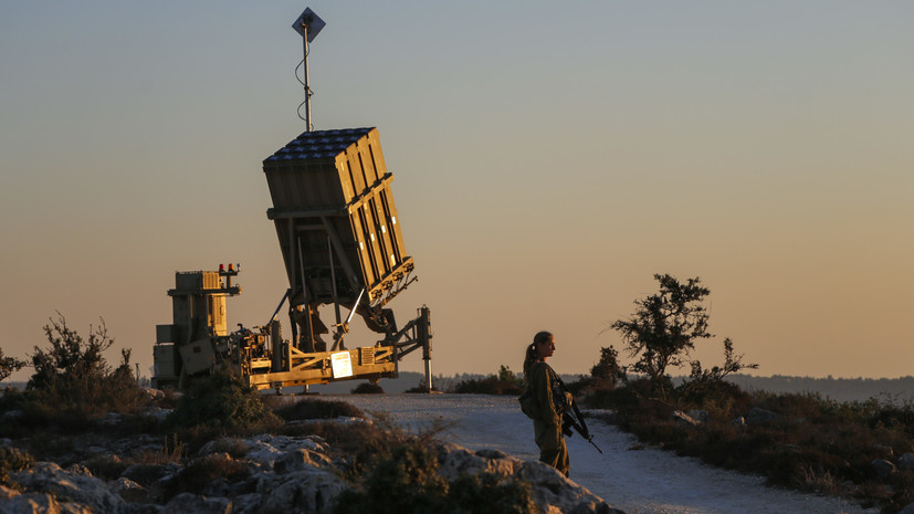 Израильская армия заявила о перехвате ракет, запущенных в ходе внутренних боёв в Сирии