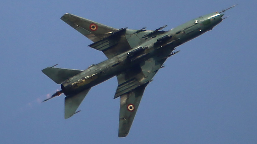 Армия Израиля сообщила об уничтожении самолёта ВВС Сирии
