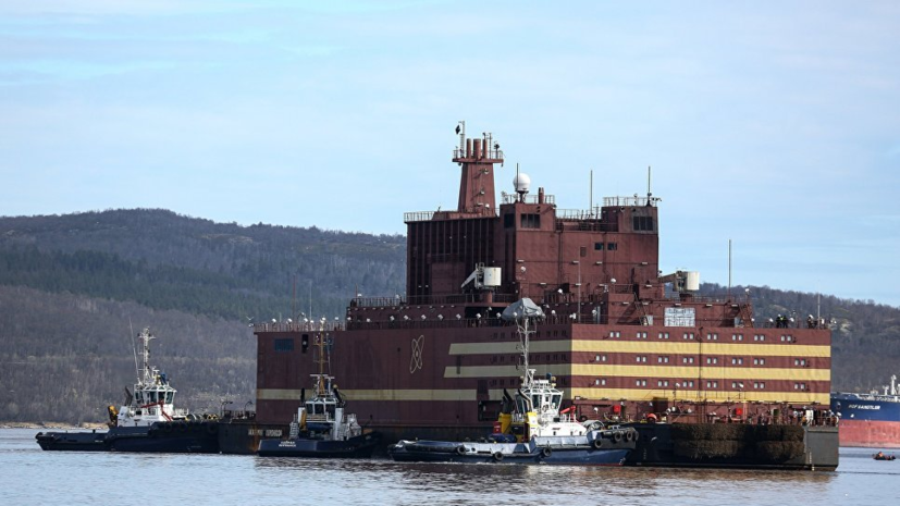 В Мурманске началась загрузка топлива в реакторы первой российской плавучей АЭС 