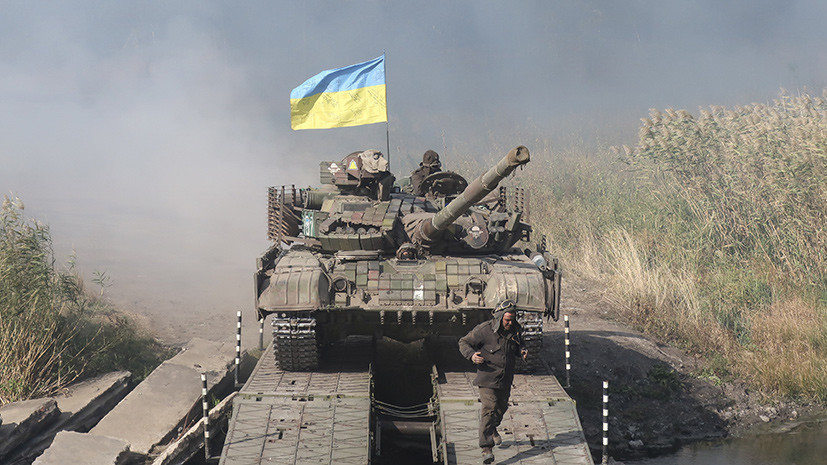 В ДНР заявили, что украинские силовики обстреляли позиции нацбатальонов