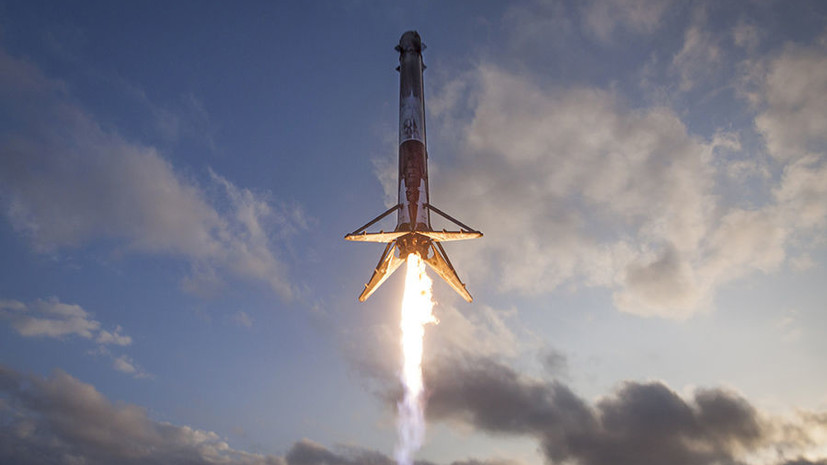 Falcon 9 стартовала с космодрома в Калифорнии