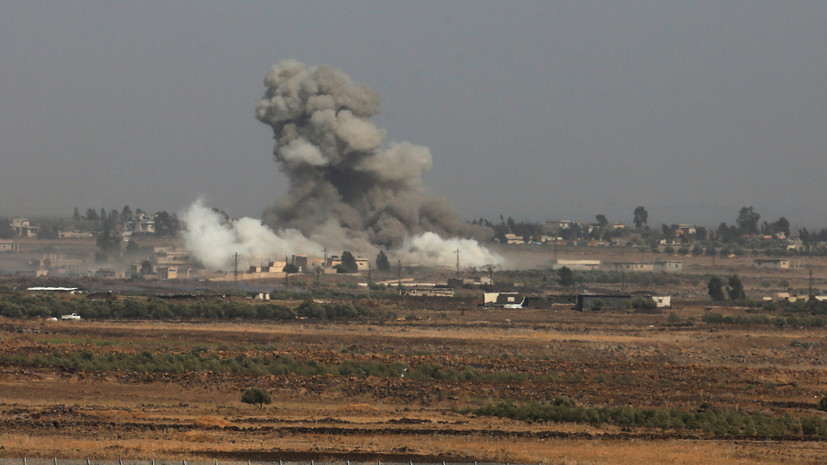 В Израиле заявили, что сирены сработали из-за выпущенной на территории Сирии ракеты