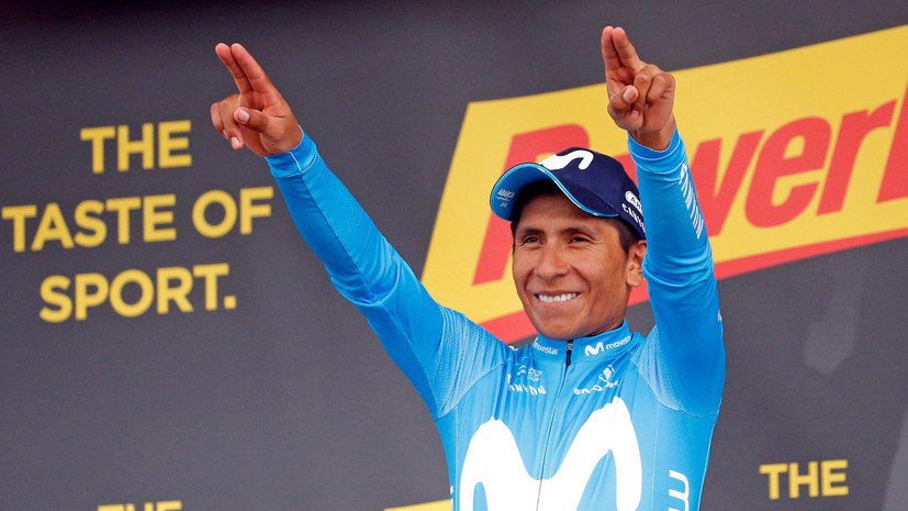 Колумбиец Кинтана стал победителем 17-го этапа веломногодневки «Тур де Франс»