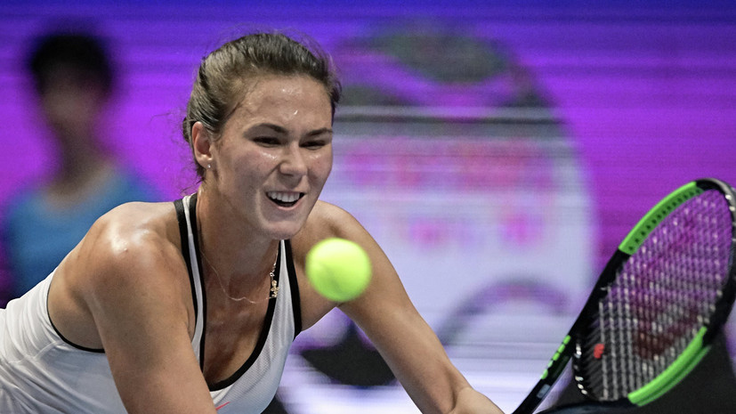Вихлянцева проиграла Гёргес на турнире WTA в Москве