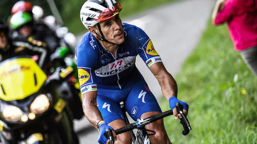 Жильбер проехал почти 60 км на этапе «Тур де Франс» с переломом коленной чашечки