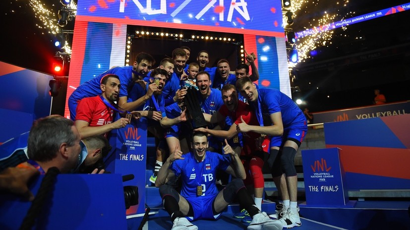 Голодец наградила сборную России по волейболу за победу в Лиге наций