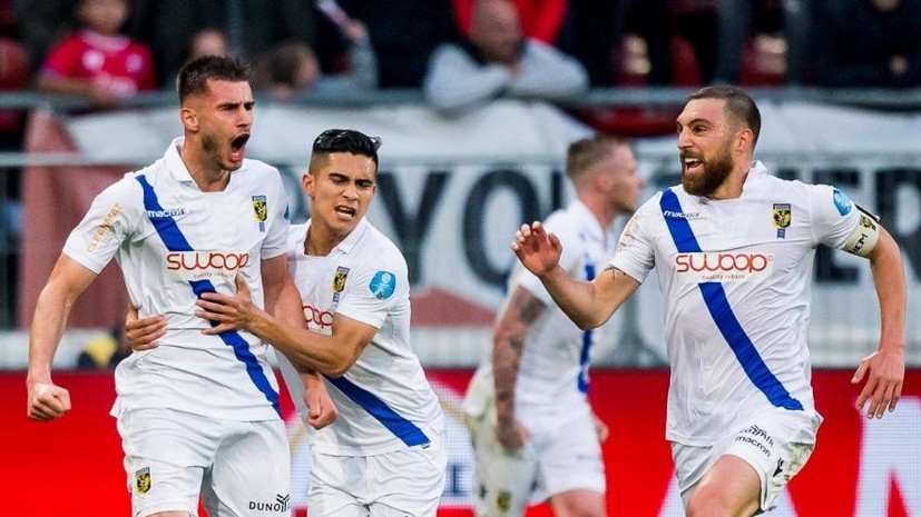 «Витесс» Слуцкого отыгрался в матче с «Вииторулом», проигрывая 0:2