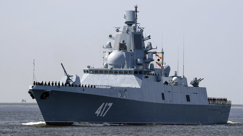 Фрегат «Адмирал Горшков» войдёт 28 июля в состав ВМФ
