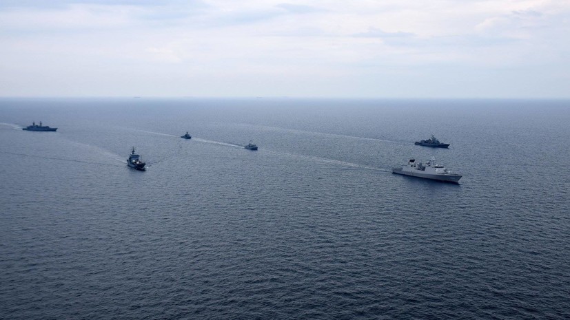 ВМС Украины и корабли НАТО провели совместную тренировку в Чёрном море
