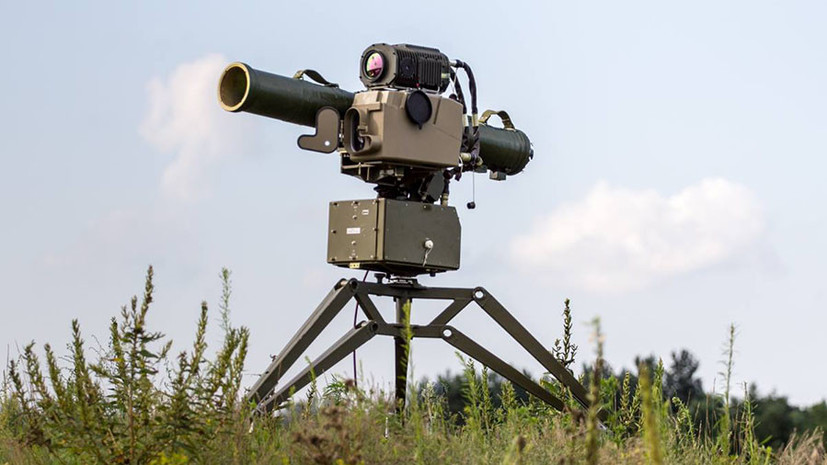 На Украине испытали противотанковые управляемые ракеты