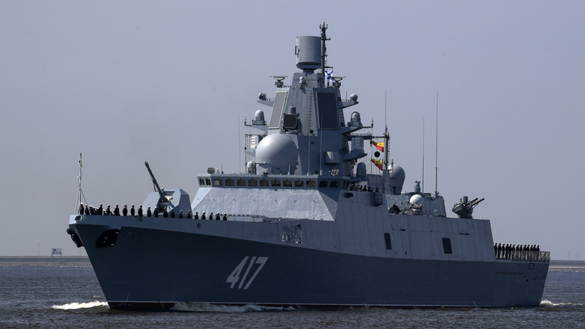 Фрегат «Адмирал Горшков» включили в состав Военно-морского флота России
