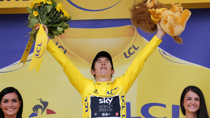 Британец Томас впервые стал победителем велогонки «Тур де Франс»