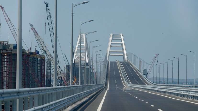 В Севастополе оценили намерения Киева ввести санкции против российских компаний из-за Крымского моста